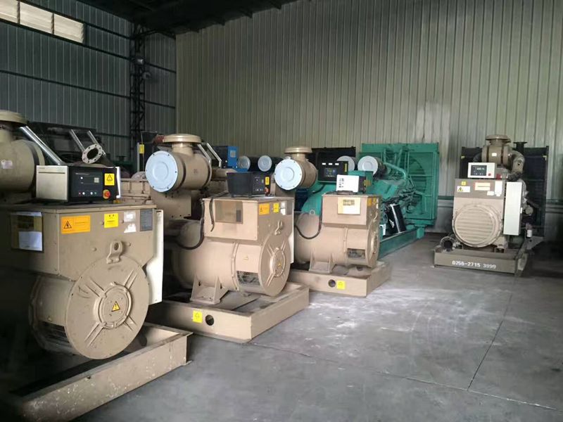 怡遠(yuǎn)公司二手柴油發(fā)電機(jī)組倉庫